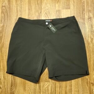 Thousand Miles Shorts Men XL Black All Day Travel Stretch Quick Dry 7" Hiking